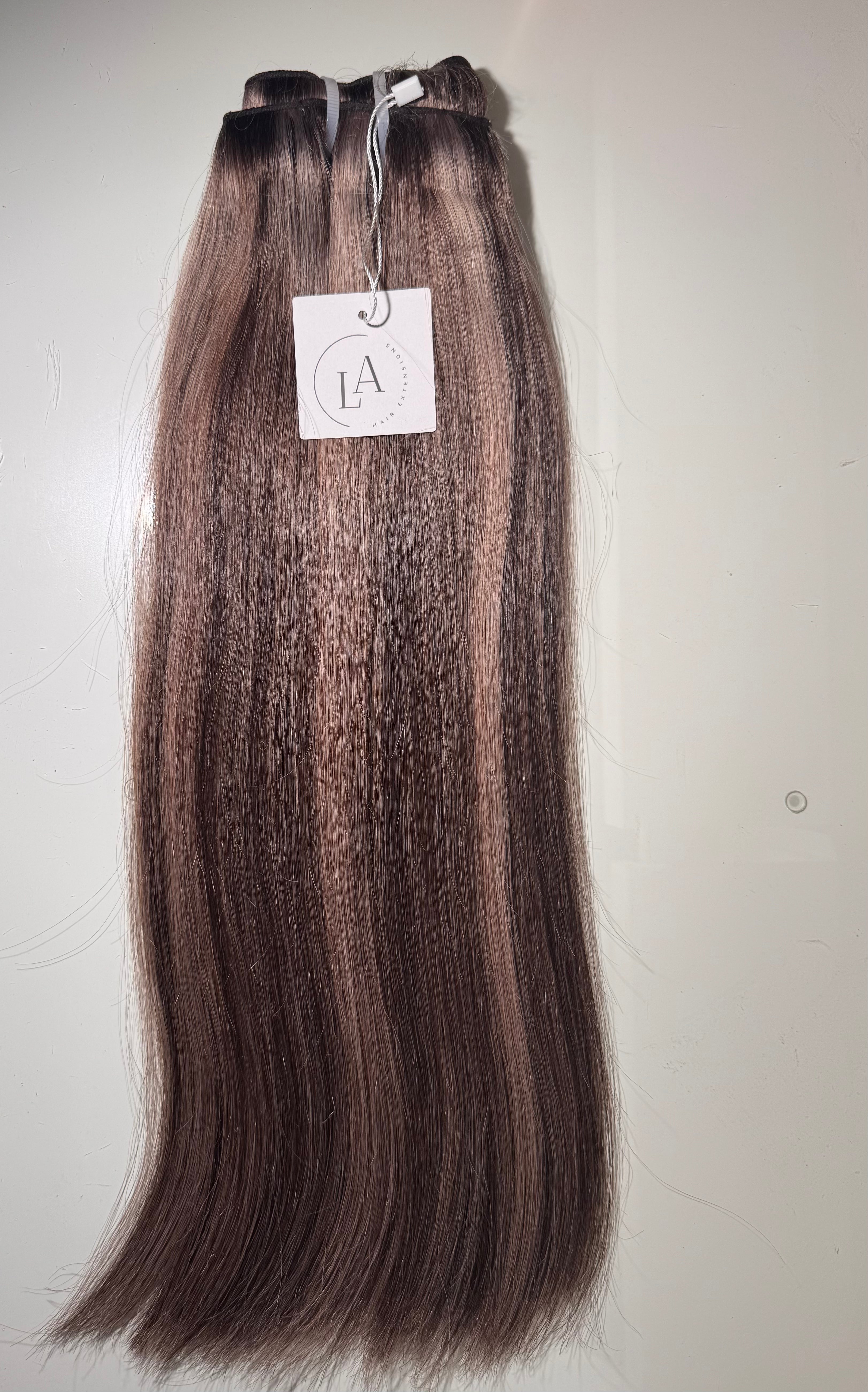 CLIP- IN MOCCA MÉCHÉS